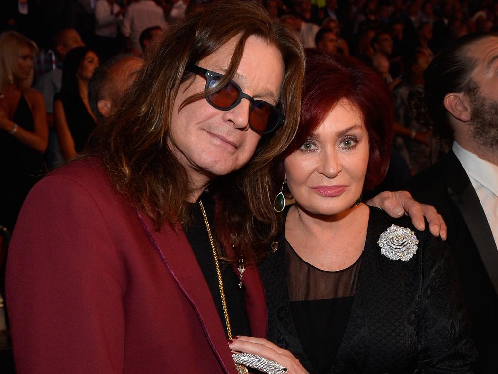 Ozzy Osbourne and wife Sharon Osbourne in Vegas last year. Pic: Bryan Steffy/Getty Images 