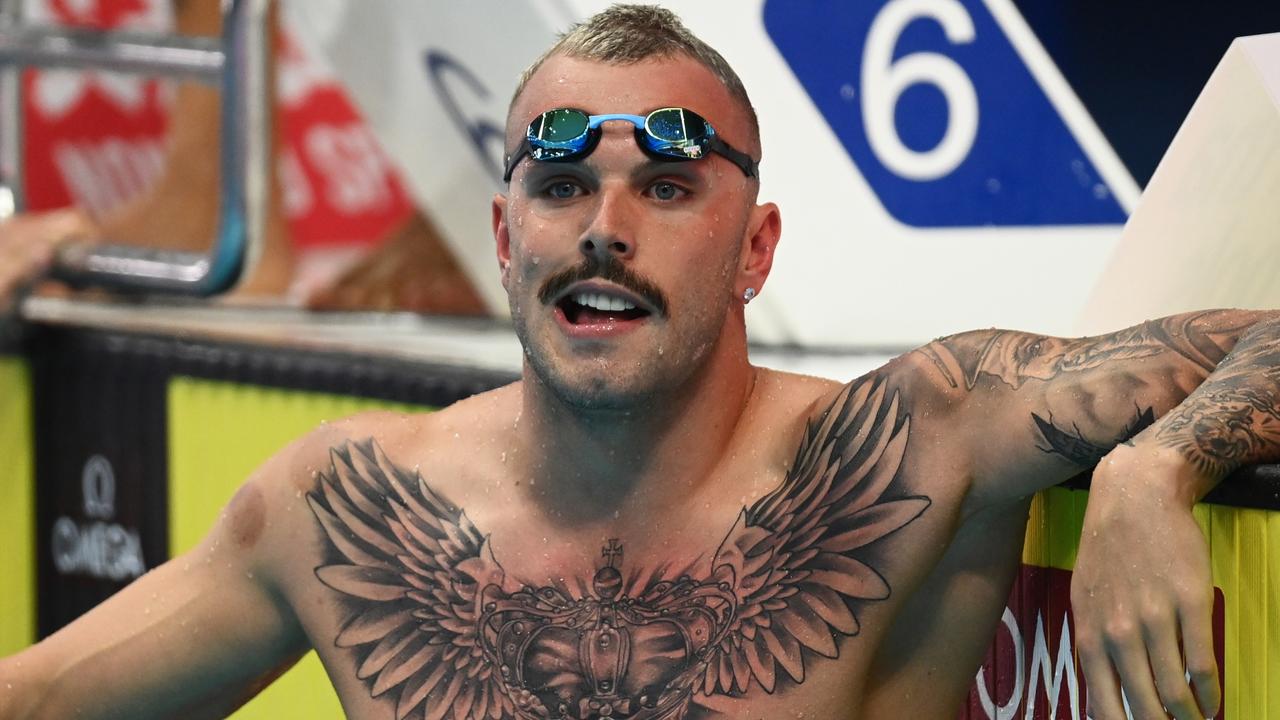 Kyle Chalmers was a beast in the relay. Photo by Quinn Rooney/Getty Images.