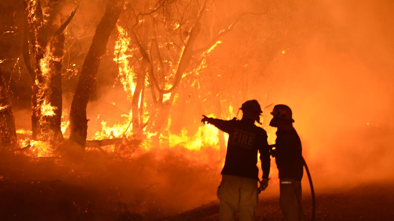 File picture: CFS firefighters around the state are on high alert today.