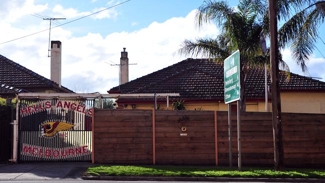 The original Melbourne chapter of the Hells Angels was set up at Alphington in 1975.