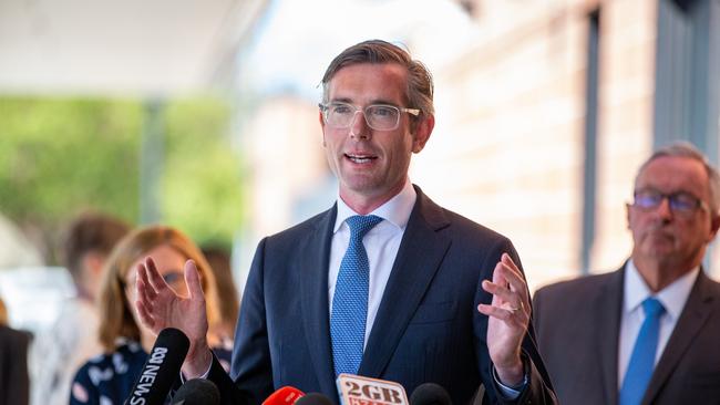 NSW Premier Dominic Perrottet has doubled down on his defence of controversial Liberal candidate Katherine Deves, backing the PM’s declaration that Australians are sick of cancel culture. Picture: NCA NewsWire / Christian Gilles