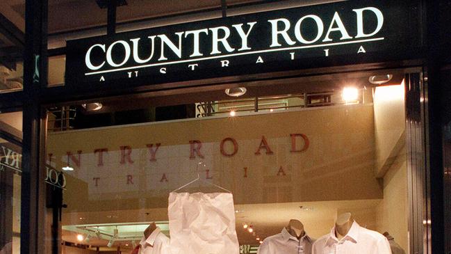 Country Road Group, whose brands include Country Road, Mimco and Witchery, suffered a sales and profit slump in the first half.