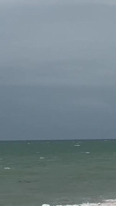 Lightning Strikes off Florida's West Coast