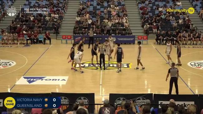 Replay: Victoria Navy v Queensland (U20 men gold medal)—2025 Basketball Australia U20's & Ivor Burge National Championships Day 6