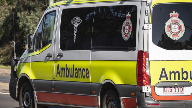 Generic ambulance, QAS, Queensland Ambulance Service, emergency services, Thursday, August 29, 2024. Picture: Kevin Farmer