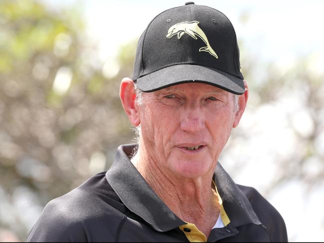 Wayne Bennett, Head coach from the Dolphins, at the clubs Foundation Membership Launch  at Mt Coot-Tha, Wednesday 16th March 2022 - Photo Steve Pohlner