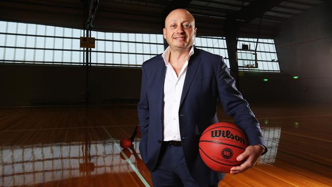 NBL owner Larry Kestelman says the state could know by the end of the year whether it has been granted the NBL’s 10th licence. Picture: ZAK SIMMONDS