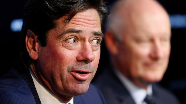 Gillon McLachlan and the league face a difficult task to convince all club presidents to approve the 19th licence