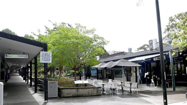 West Pymble is an example of a shopping village that could be redeveloped. Picture: Jeremy Piper