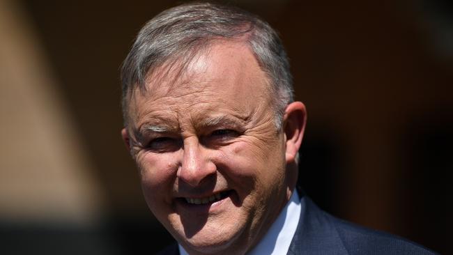 Opposition Leader Anthony Albanese says a government he leads would create a Centre for Disease Control to manage future pandemics. Picture: NCA NewsWire/Joel Carrett