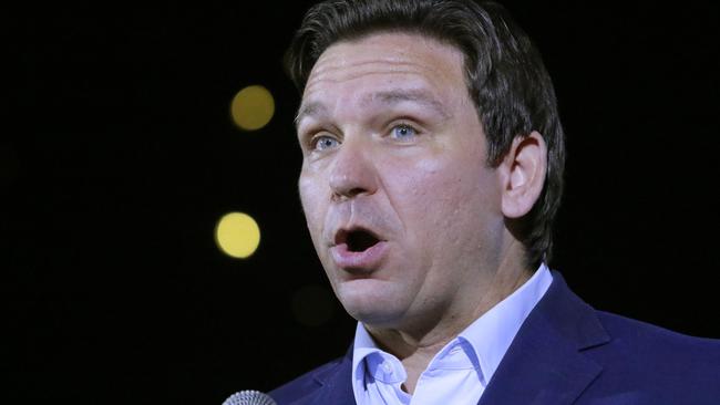 Florida Governor Ron DeSantis. Picture: AFP