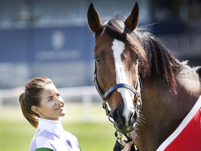 Michelle Payne with Prince of Penzance. Picture: David Caird