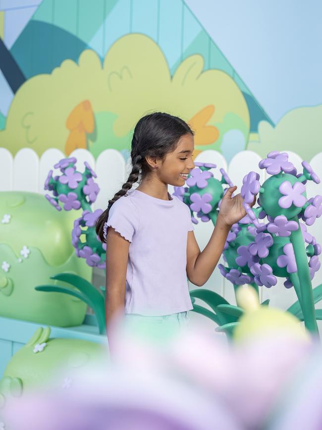 10-year-old Madeleine Evans exploring the immersive experience. Photo: Supplied.