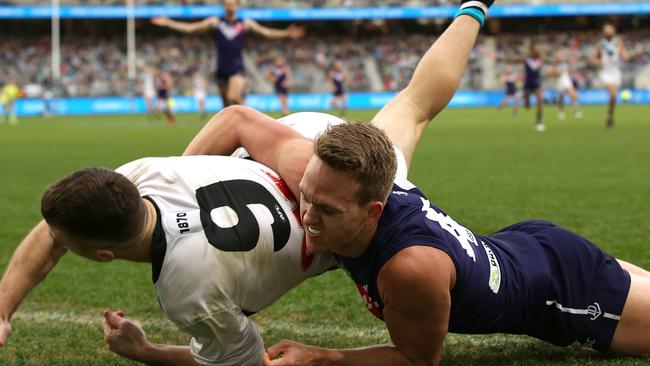 Robbie Gray has been named by the Power despite suffering a concussion last weekend. Picture: Getty Images