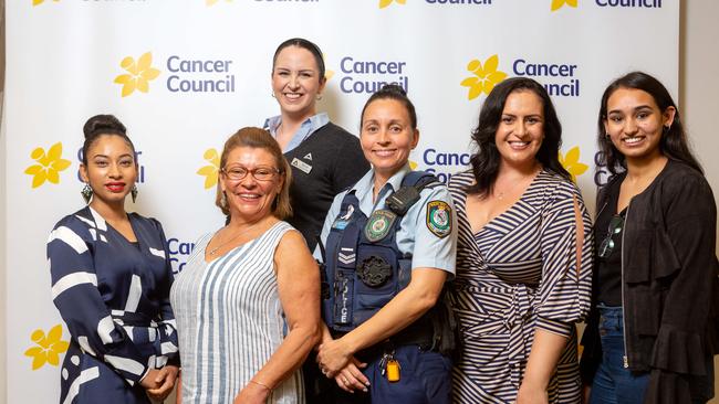 Rebecca Monin (centre) with her fellow Stars of Parramatta participants.