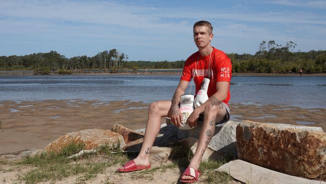 Mitchel 'Dynamite Kid' Stapleton of Nambucca Heads will fight Michael Hall in a welterweight contest on March 23. Picture: Chris Knight