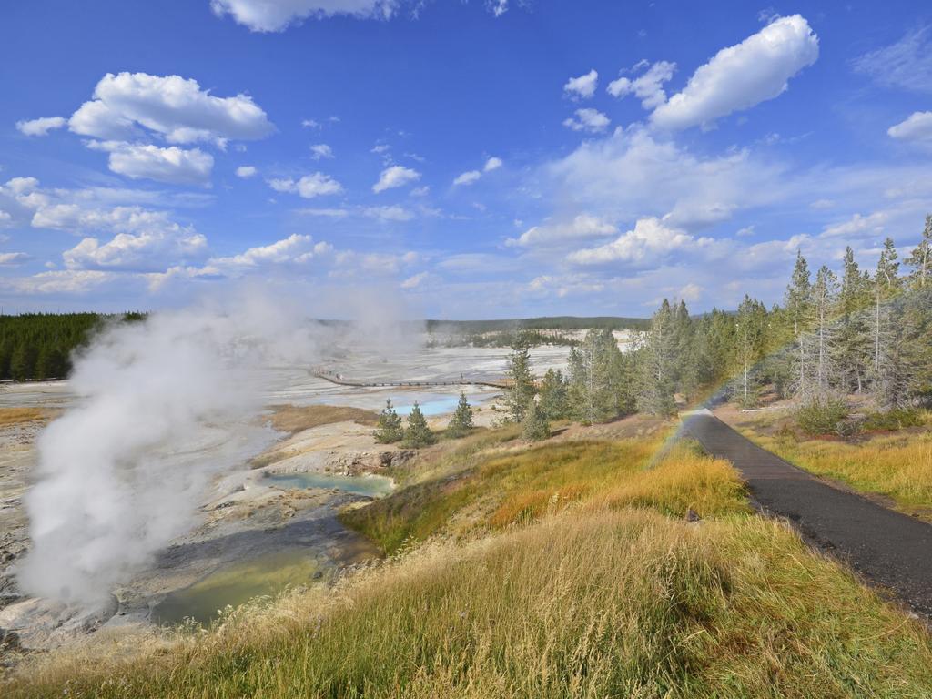 The normally regular geysers in Wyoming’s Yellowstone National Park have been behaving strangely. Picture: iStock