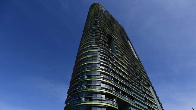 The Opal Tower at Sydney Olympic Park. Picture: AAP