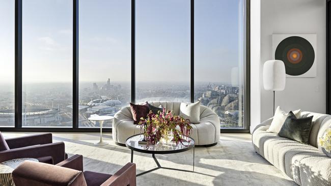 With the asking price cut from $28m to nearer $21m, the penthouse at 35 Spring St, Melbourne, is garnering interest.