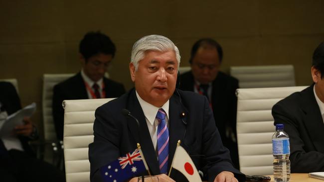 Japanese Defence Minister Gen Nakatani has recently been appointed to the portfolio. Britta Campion / The Australian