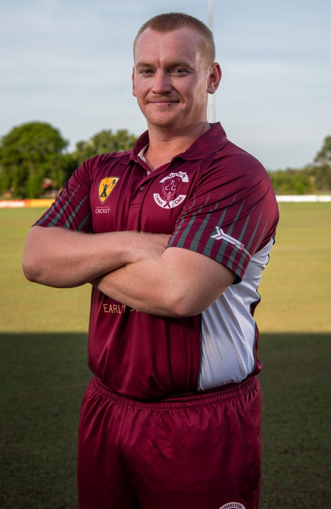 Hamish Martin from Palmerston ahead of the 2024 Darwin &amp; District Cricket Competition. Picture: Pema Tamang Pakhrin