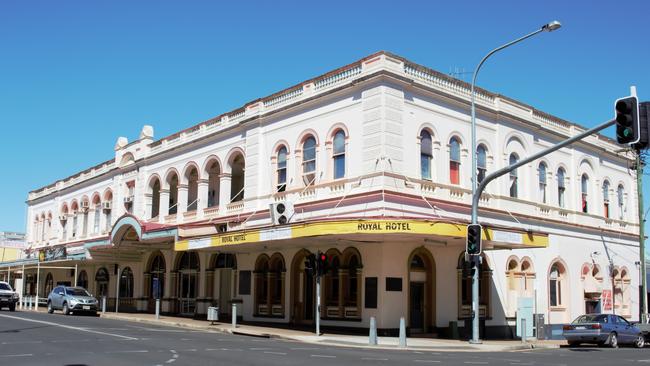 IJS Property is also restoring the Royal Hotel on the corner Bazaar and Kent Streets in Maryborough.