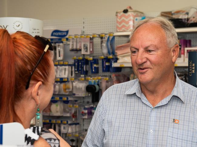 Minister Steven Edgington as pharmacists in the NT will be able to diagnose and treat uncomplicated UTIs from Monday, October 28, as the CLP government moves to expand pharmacy services. Picture: Pema Tamang Pakhrin