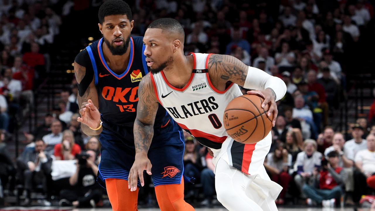 Damian Lillard and Paul George do not get along.