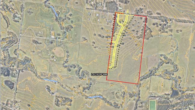 One of the three subdivisions yet to be approved by Shoalhaven Council.