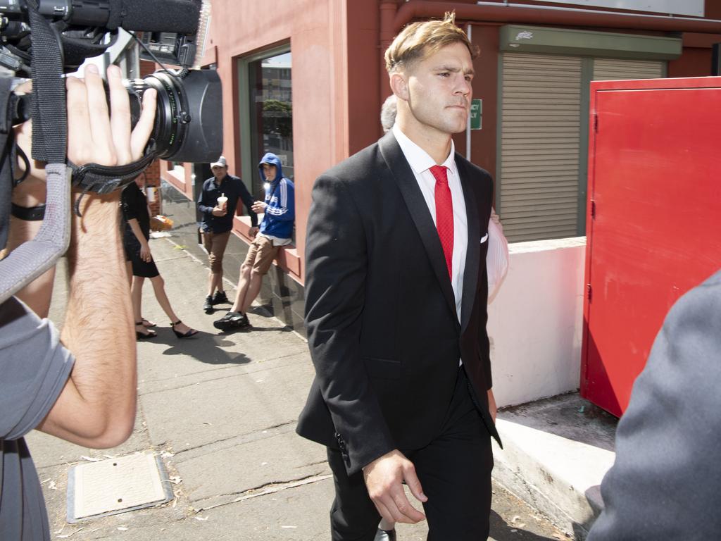 Jack de Belin has been accused of raping a woman inside a North Wollongong unit in late 2018. Picture: NCA NewsWire/Simon Bullard