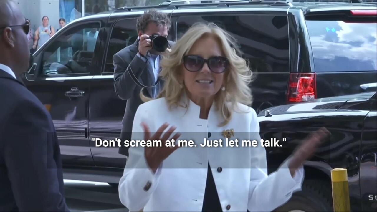 Jill Biden loses it at reporter who asks about Joe's mental decline