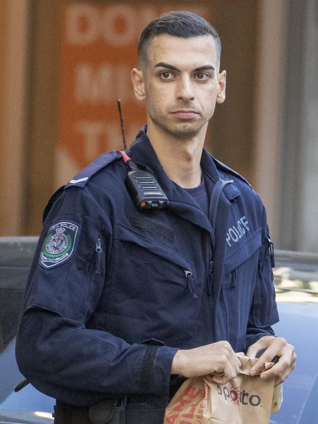 NSW Police officer Beau Lamarre joined the force in 2019.