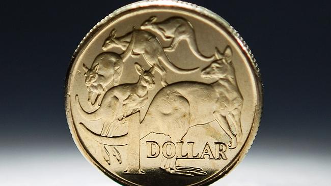 THE Australian dollar is higher, recovering some of the losses.