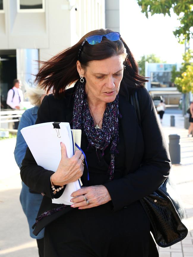 Tamborine Mountain State High Principal Tracey Brose at Southport Court. Picture: Adam Head