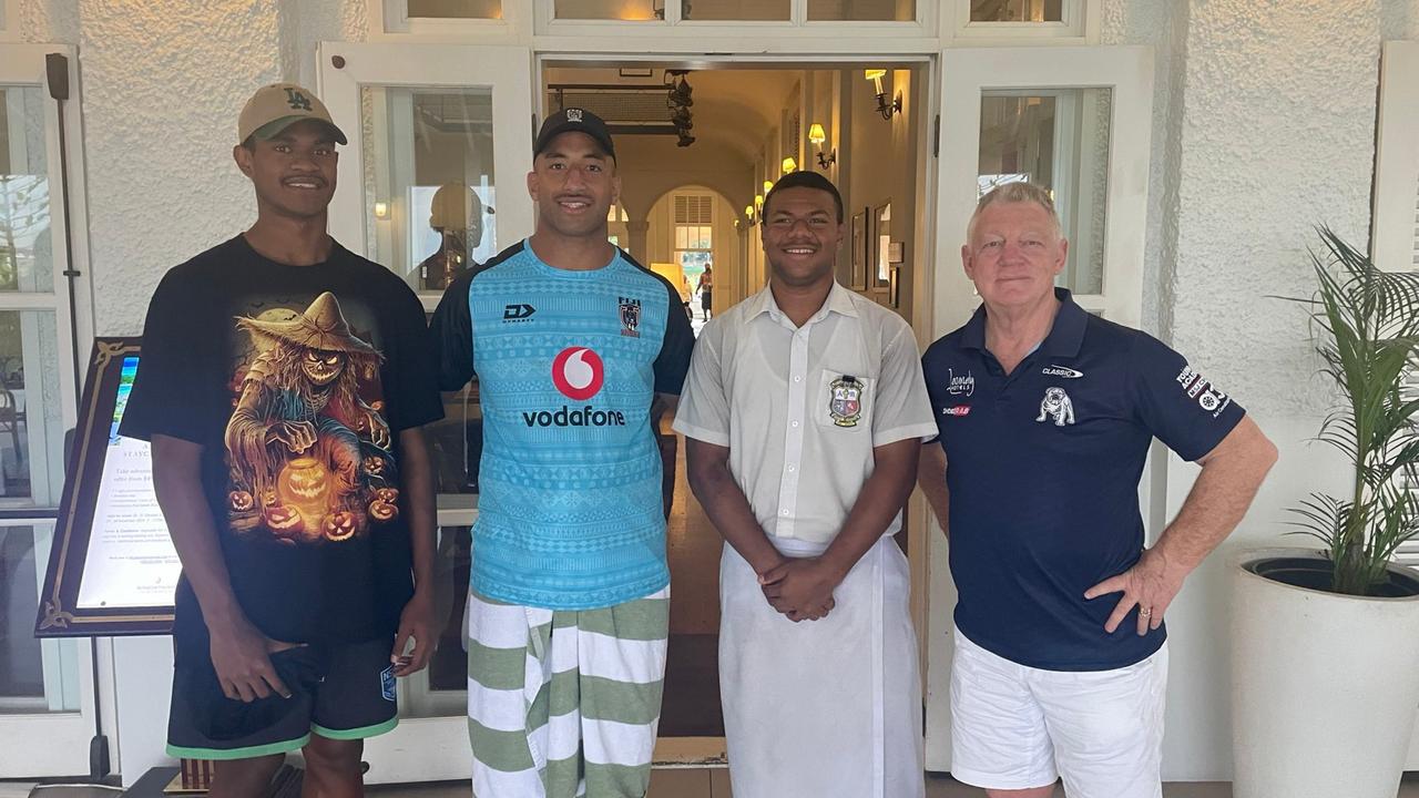 Phil Gould announces to signing from the 'Kikau Academy'.(https://x.com/PhilGould15/status/1848595197351104665) Picture: Twitter