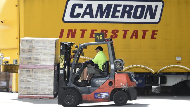 A plan to let under-18s get a forklift licence was scrapped. Picture: Andrew Henshaw