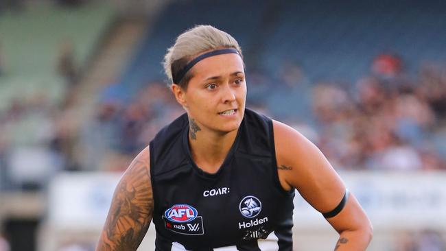 Moana Hope has yet to reach her dazzling best. Photo: Michael Dodge/AFL Media/Getty Images