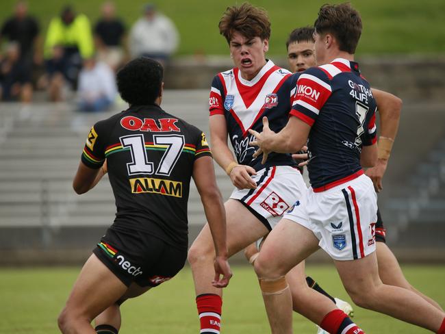 Eddy Cayless was at his best for the Roosters at the weekend. Picture: Warren Gannon Photography.