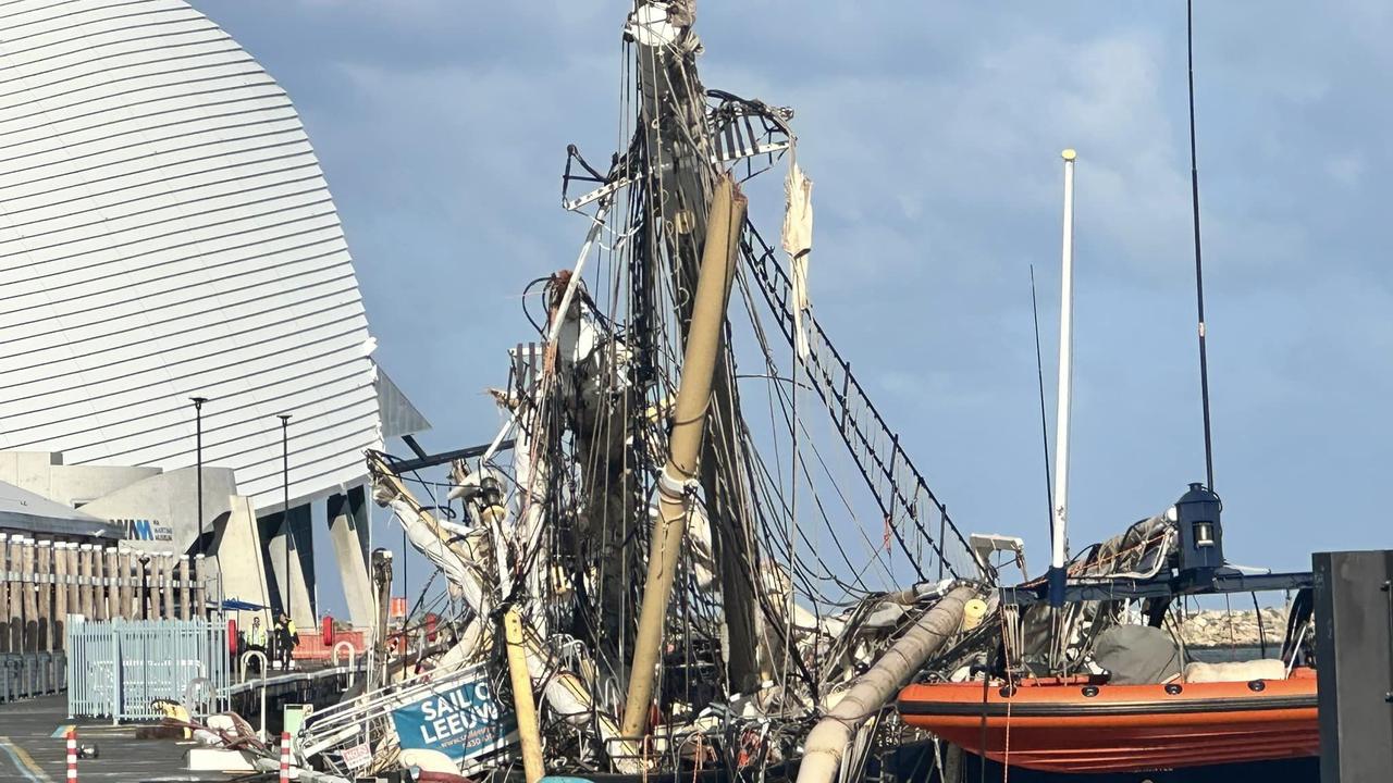 STS Leeuwin II Destroyed Following Incident At Fremantle Port | The ...