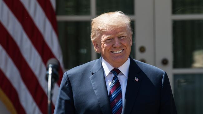 Donald Trump at the White House. Picture: AFP.