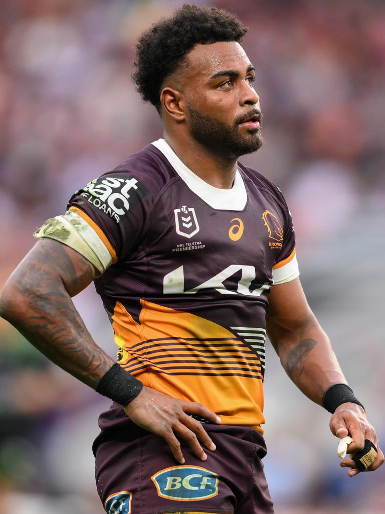 Brisbane Broncos five-eighth Ezra Mam. Picture: NRL Images