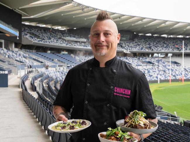 Chin Chin executive chef Benjamin Cooper is making the sea-change for the pop-up. Picture: Brad Fleet