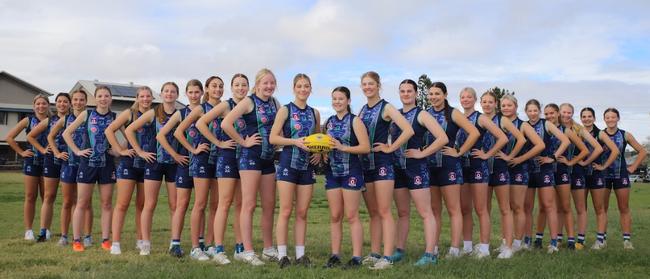 The Cathedral College senior female team will compete in the AFLQ Schools Cup finals.