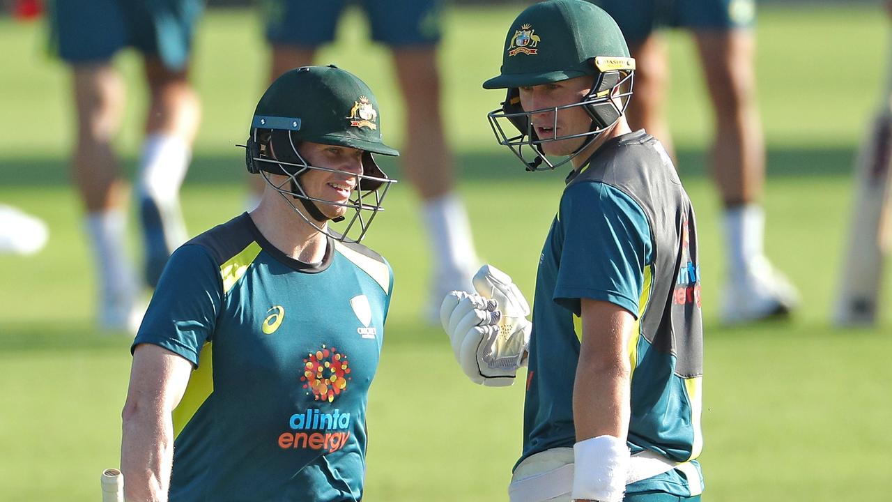 Marnus Labuschagne won’t be giving his No.3 spot back to Steve Smith in a hurry.