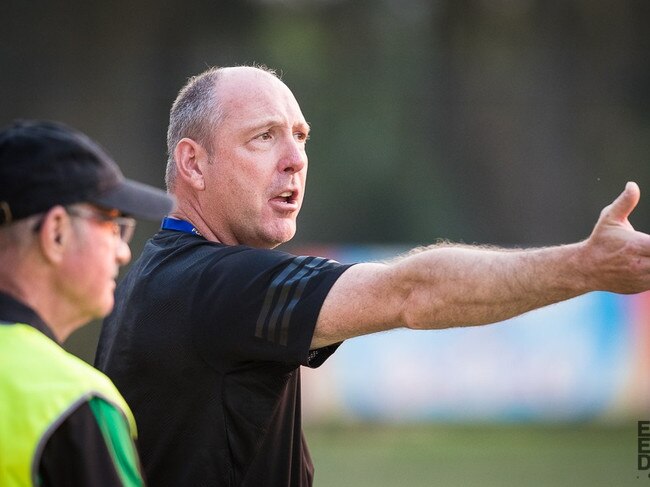 Southport Gold Coast Premier League football (soccer) coach Rob Semple. Picture: East End Digital