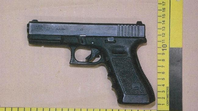 The Glock used by Zachary Rolfe.