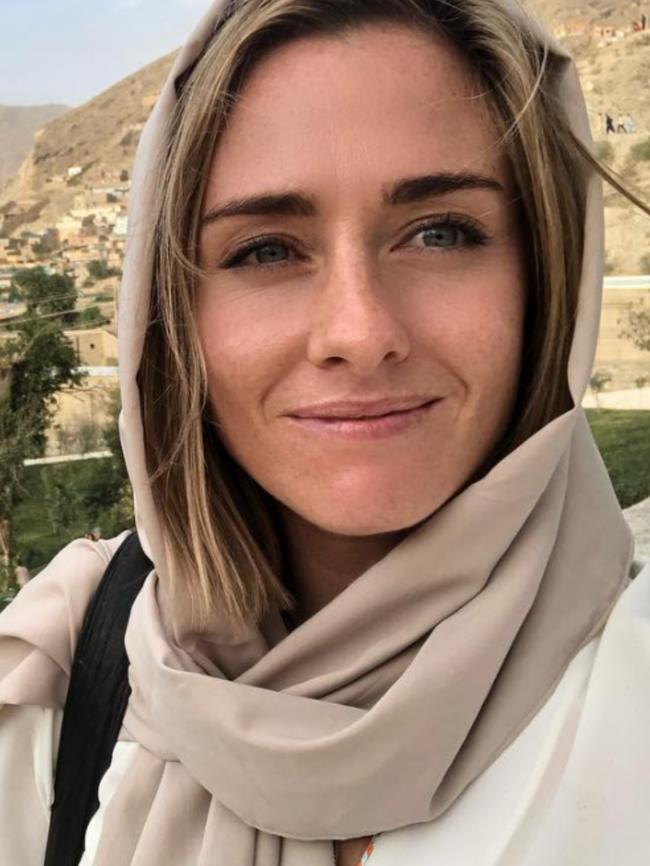 Journalist Charlotte Bellis, a New Zealand reporter for Al Jazeera. Picture: Instagram