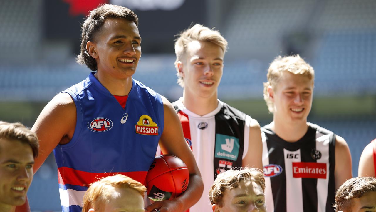 Jamarra Ugle-Hagan was taken with Pick 1 in last year’s draft (Photo by Dylan Burns/AFL Photos via Getty Images)