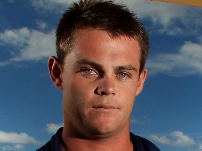 Bondi life guard Jesse Pollock pictured after talking to the Sunday Telegraph about his past as a Bra Boy and getting in trouble with the law.