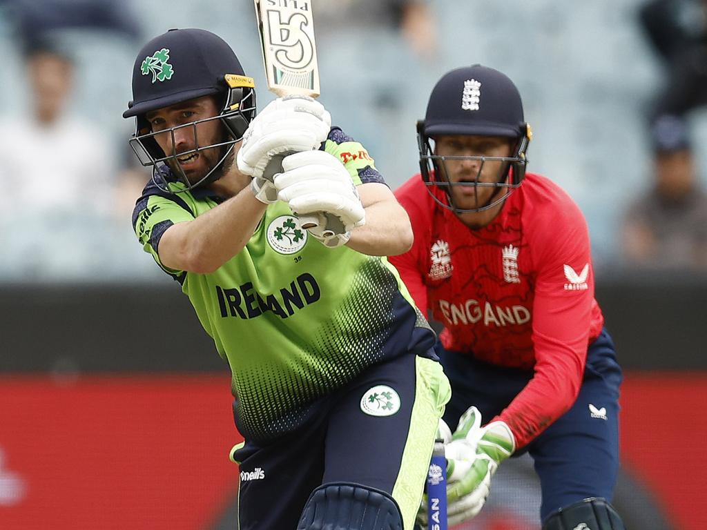 Andrew Balbirnie has led Ireland to a historic victory at the MCG. Picture: Daniel Pockett-ICC/ICC via Getty Images